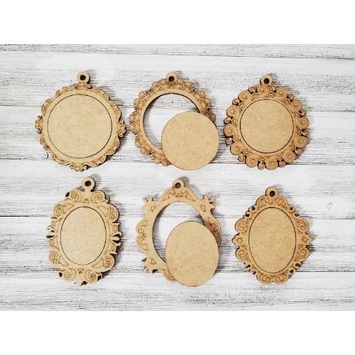 Mini-Reifen für Anhänger mit dekorativem Rand auf Etsy