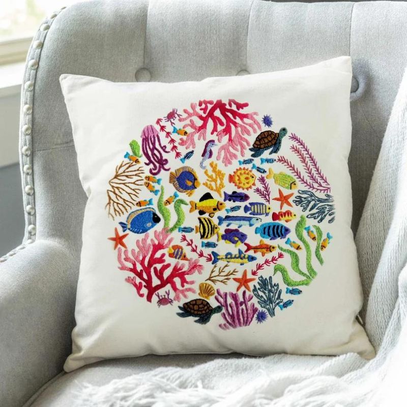 Ocean Wonders - Handstickerei PDF-Anleitung von Stitch doodles Design