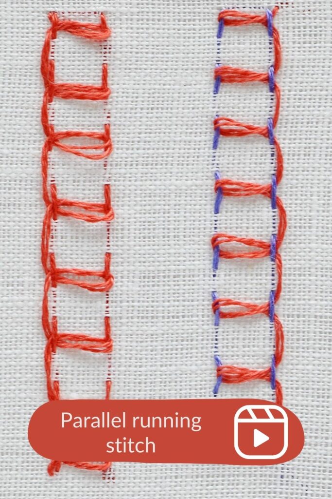 Parallel laufender Stich-PIN
