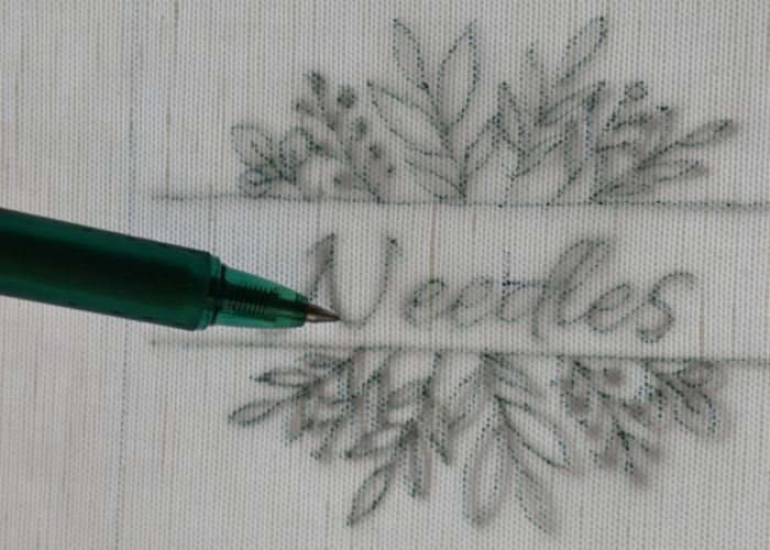 Trasferimento del modello del disegno botanico