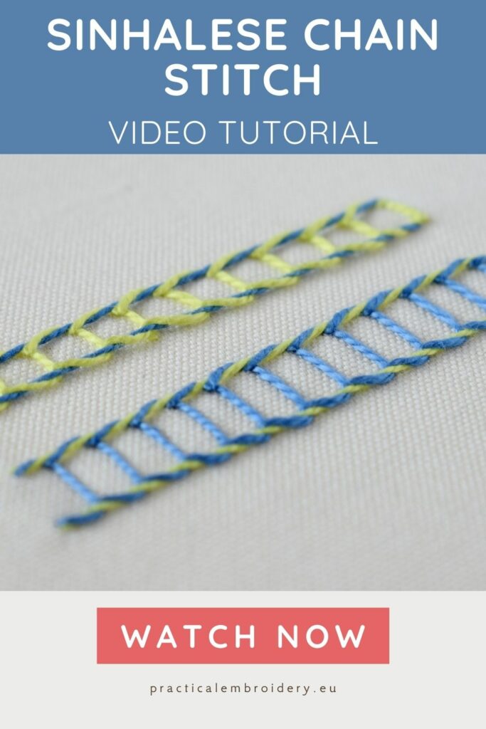 Ricama come un professionista con il video tutorial del punto singalese
