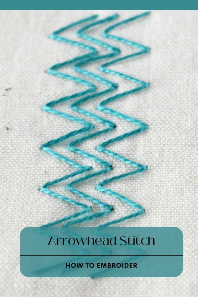 Step-by-Step Arrowhead Stitch Guide